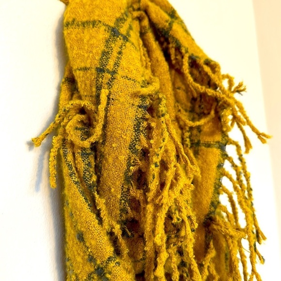 Altar’d State Mustard Montrose Infinity Scarf - Picture 2 of 6